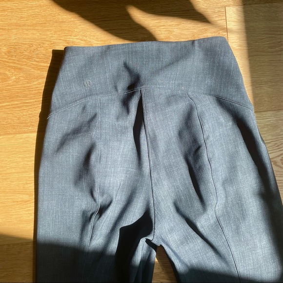 lululemon cigarette pant stretch slacks in petite or cropped inseam - NWOT - Picture 4 of 15